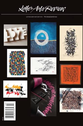 Letter Arts Review -  USA 2022 ANNUAL JURIED EDITION (35.4) SINGLE ISSUE