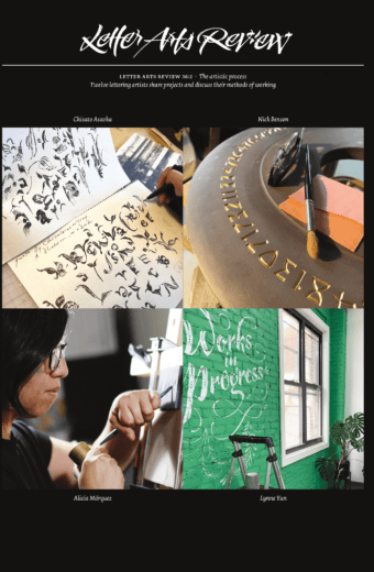 Letter Arts Review -  36.2 SINGLE ISSUE
