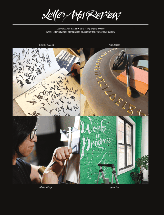 Letter Arts Review -  36.2 SINGLE ISSUE