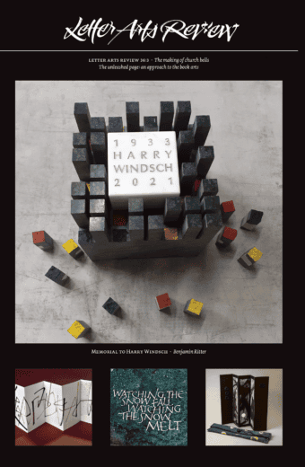 Letter Arts Review -  36.3 (International) SINGLE ISSUE
