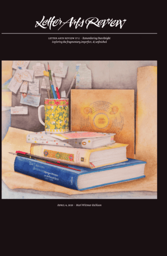 Letter Arts Review -  INTERNATIONAL  (37.2) SINGLE ISSUE