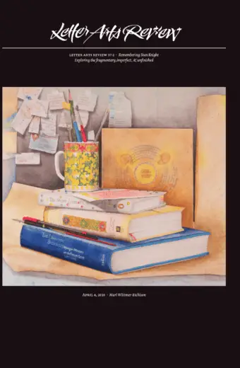 Letter Arts Review -  INTERNATIONAL  (37.2) SINGLE ISSUE