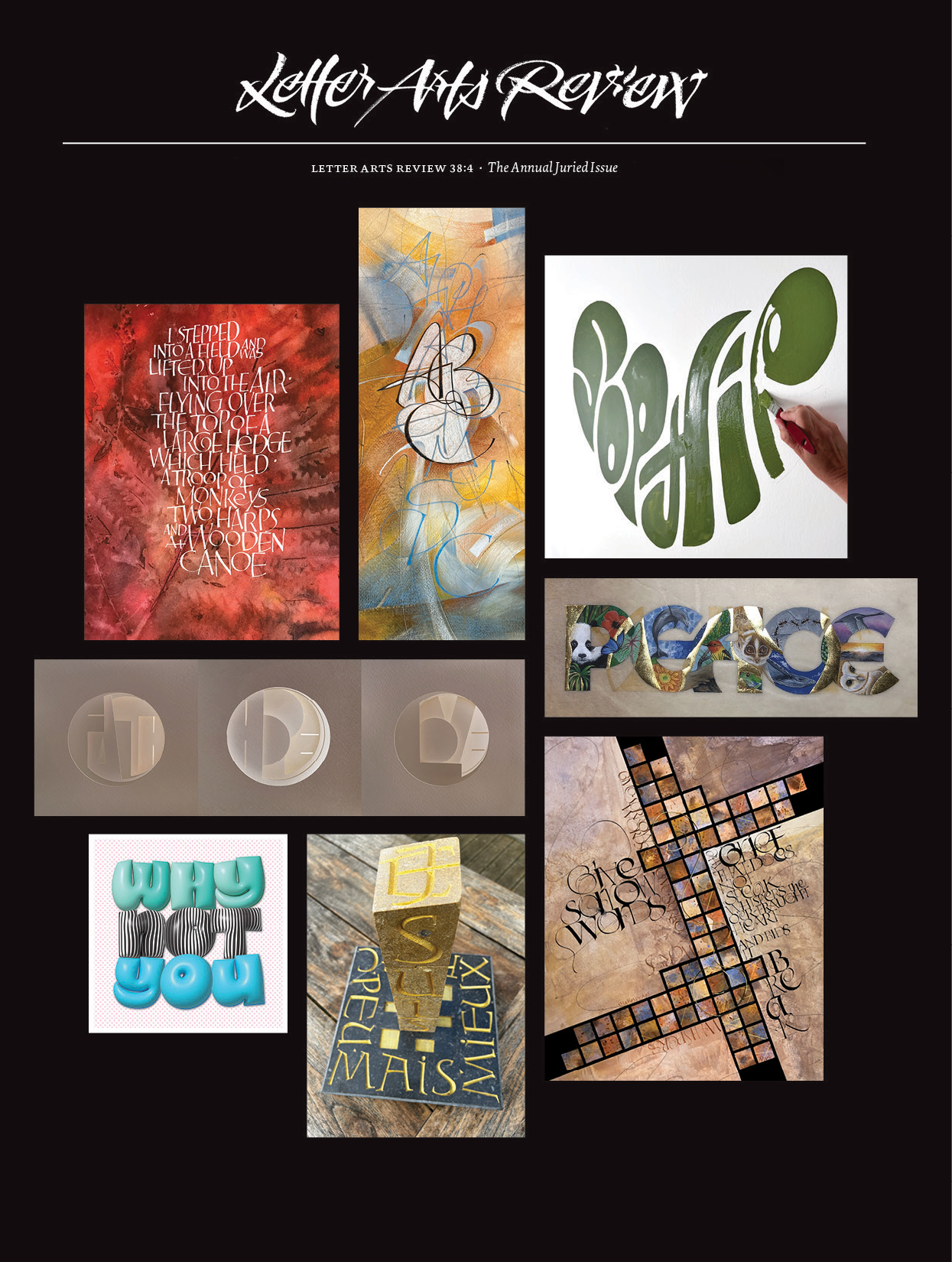 Letter Arts Review Annual Juried Issue 2025 (38.4) USA SINGLE ISSUE