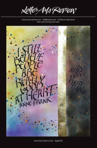 Letter Arts Review (39.2) INTERNATIONAL SINGLE ISSUE